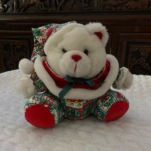Vintage Christmas Bear by Angel Toy